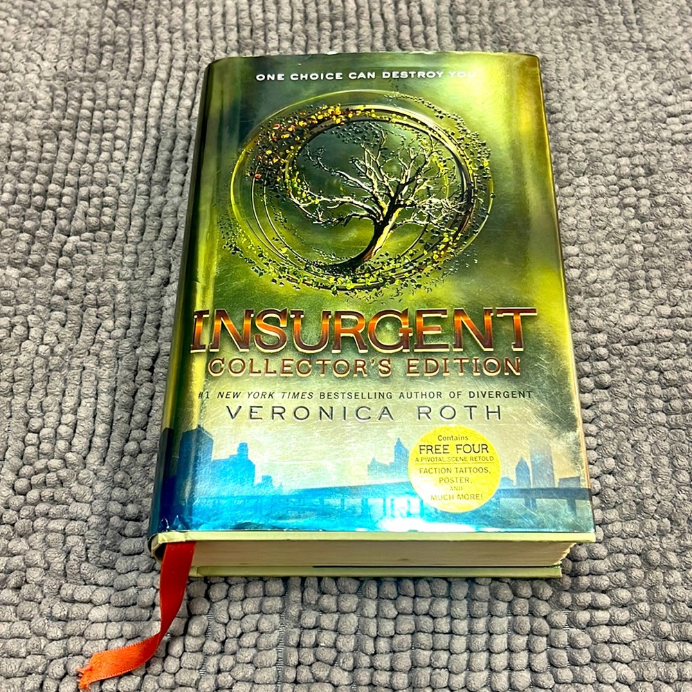 Insurgent by Veronica Roth Collector’s Edition Hardcover book